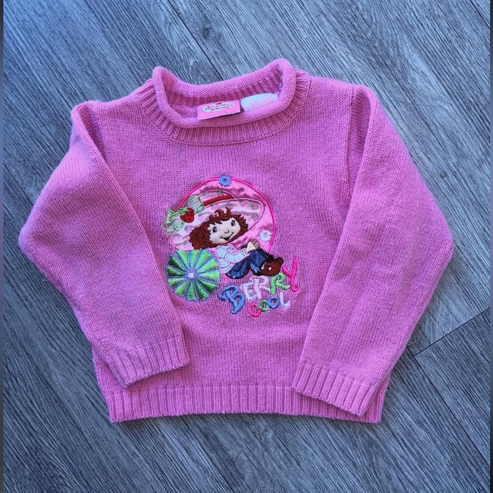 Y2K Strawberry shortcake sweater
